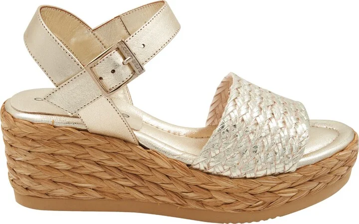Carissa Ankle Strap Espadrille Platform Wedge Sandal - Image 10