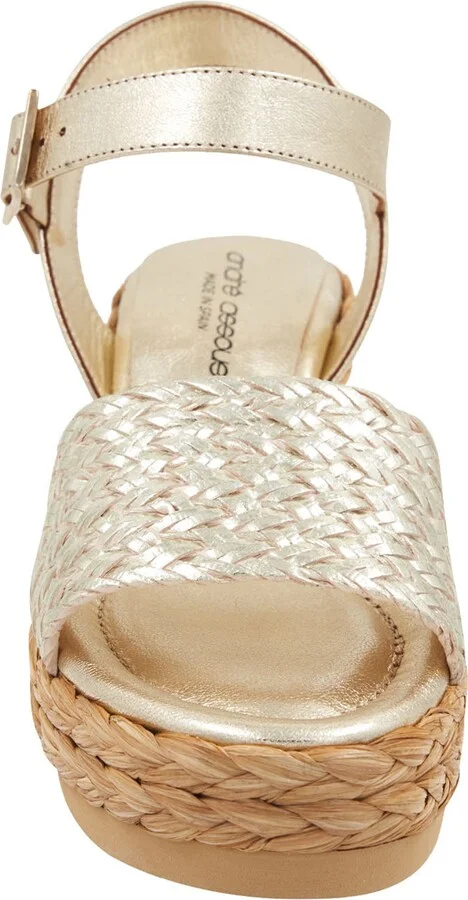Carissa Ankle Strap Espadrille Platform Wedge Sandal - Image 11