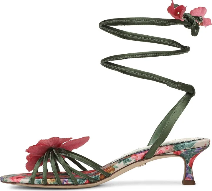 Carla Ankle Wrap Sandal - Image 9