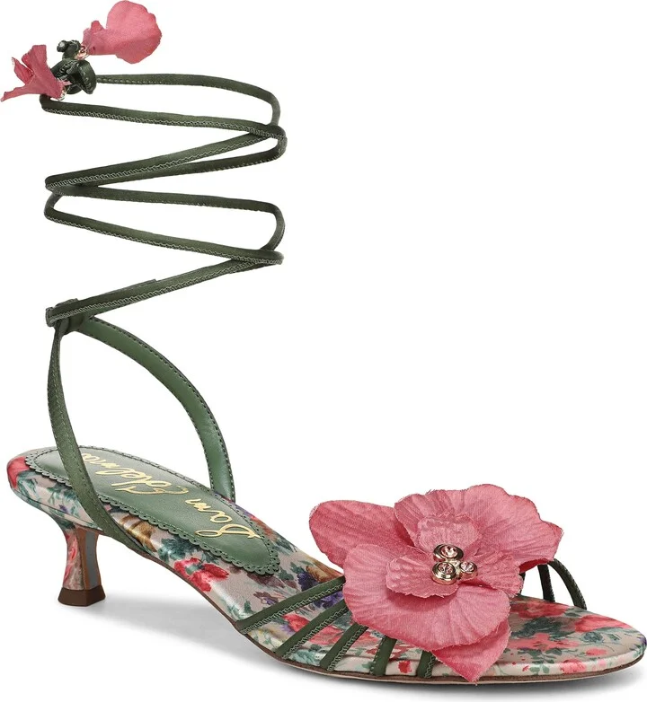 Carla Ankle Wrap Sandal