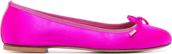 Carla bow-detail ballerina shoes