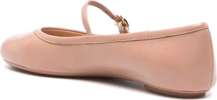 Carla leather ballerina shoes - Image 3