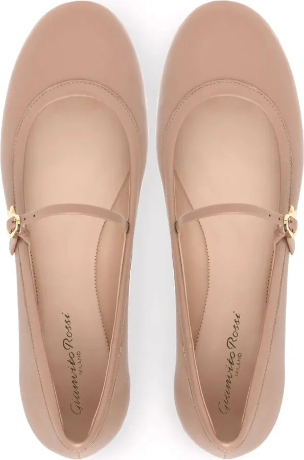 Carla leather ballerina shoes - Image 3