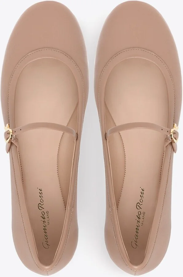 Carla Leather Ballet Flats - Image 3