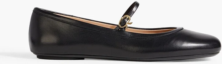 Carla leather Mary Jane flats