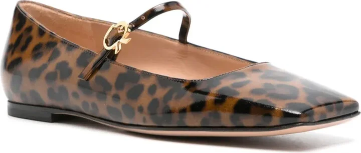 Carla leopard-print ballerinas - Image 2