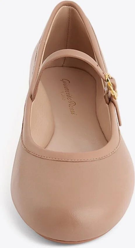 Carla Nappa Leather Ballet Flats - Image 2