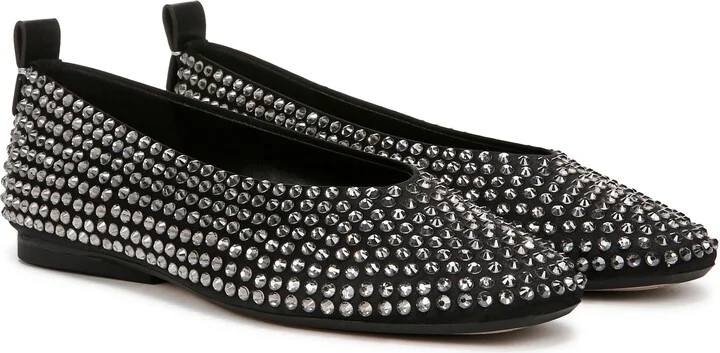 Carla Sparkle Embellished Flat - Image 9