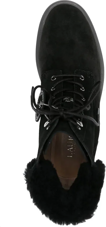 Carlee shearling-trim bootie - Image 4
