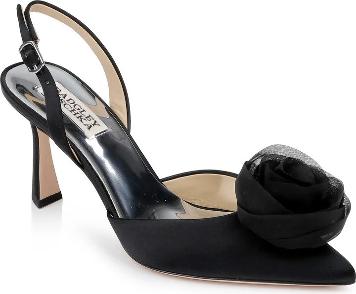 Carlise Rose Pinted Toe Pump