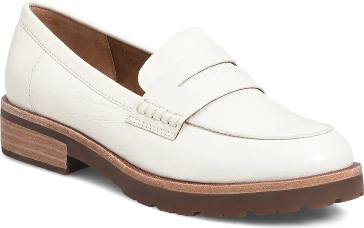 WHITE LEATHER