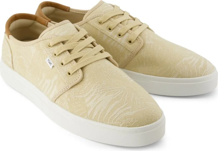 Carlo 2.0 Lace-Up Sneaker Almond Textured Mesh - Image 2
