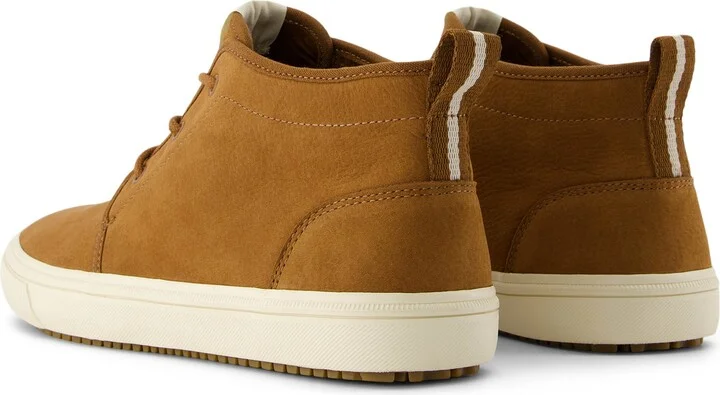 Carlo Mid Terrain Walnut Water Resistant Leather Sneaker - Image 4