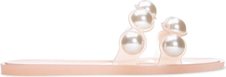 Carlo Pearly Double Strap Slide Sandal - Image 8
