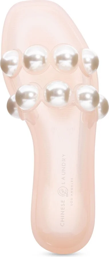 Carlo Pearly Double Strap Slide Sandal - Image 9