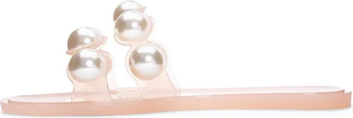 Carlo Pearly Double Strap Slide Sandal - Image 11
