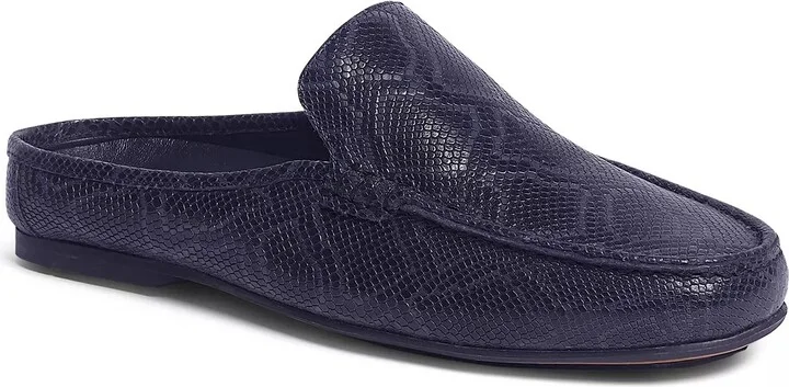 Navy Snake Print