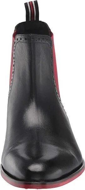 Carlos by Carlos Santana Mantra Chelsea Boot Men's Shoes Black Calfskin Leather : 7 D - Medium - Image 6