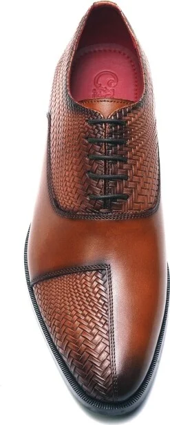 Carlos by Carlos Santana Men's Arlo Cap Toe Oxford Shoe - Image 3