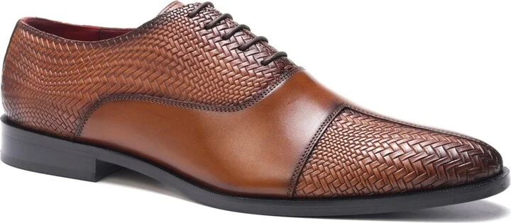 Carlos by Carlos Santana Men's Arlo Cap Toe Oxford Shoe