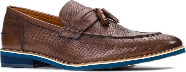 Carlos by Carlos Santana Men's Garcia Tassel Penny Loafers
