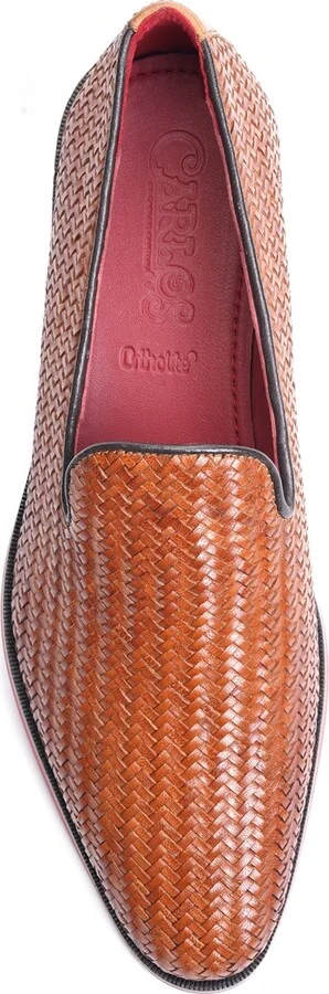 Carlos by Carlos Santana Men's Gibson Weave Loafers - Image 8