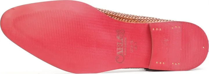 Carlos by Carlos Santana Men's Gibson Weave Loafers - Image 9