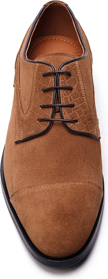 Carlos by Carlos Santana Men's Havens Cap Toe Derby Shoe - Image 6