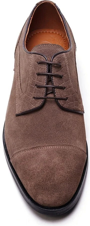Carlos by Carlos Santana Men's Havens Cap Toe Derby Shoe - Image 11