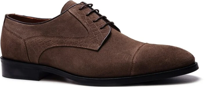 Dark Brown Suede