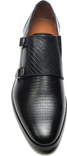 Carlos By Carlos Santana Men's Jack Double Monk Strap Dress Shoe - Image 8