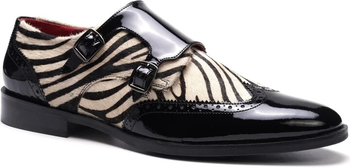 Carlos by Carlos Santana Men's Kai Double Monk Strap Shoe