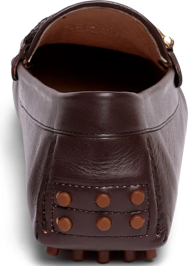 Carlos by Carlos Santana Men's Malone Interweave Leather Slip-On Driving Loafers - Image 3