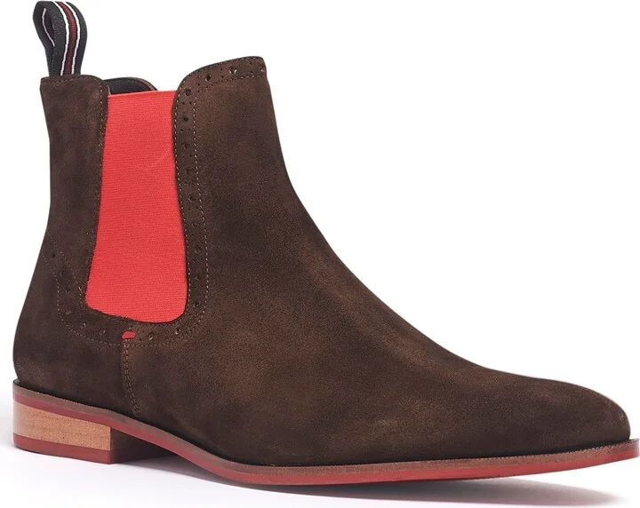 Chocolate Brown Suede
