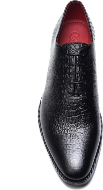 Carlos by Carlos Santana Men's Pedro Wholecut Oxford Dress Shoe - Image 3