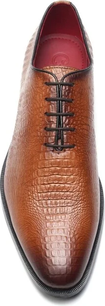 Carlos by Carlos Santana Men's Pedro Wholecut Oxford Dress Shoe - Image 7