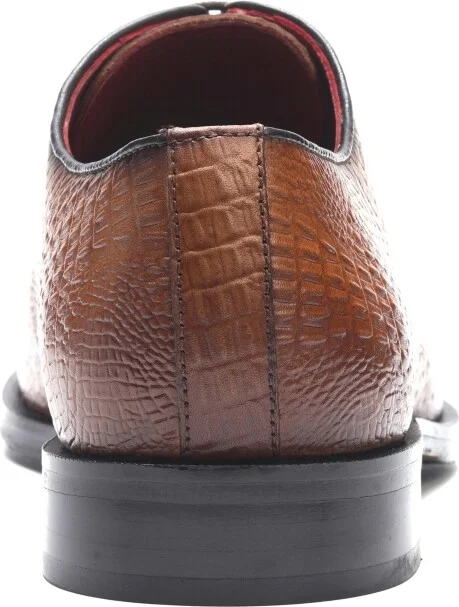 Carlos by Carlos Santana Men's Pedro Wholecut Oxford Dress Shoe - Image 8