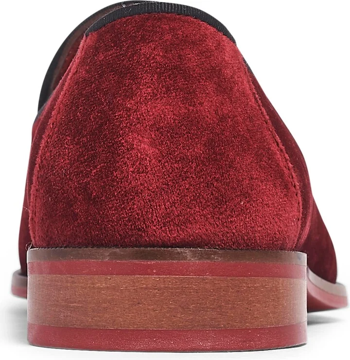 Carlos by Carlos Santana Men's Prince Velvet Slip-On Wedding Loafer - Image 3