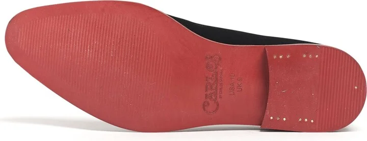 Carlos by Carlos Santana Men's Prince Velvet Slip-On Wedding Loafer - Image 9