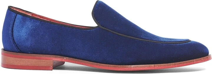 Carlos by Carlos Santana Men's Prince Velvet Slip-On Wedding Loafer - Image 10