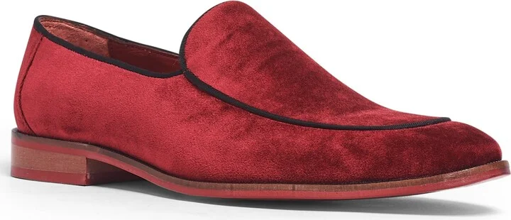Carlos by Carlos Santana Men's Prince Velvet Slip-On Wedding Loafer