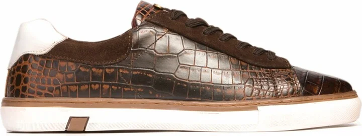 Carlos by Carlos Santana Men's Walker Reptile Fashion Sneakers - Image 9
