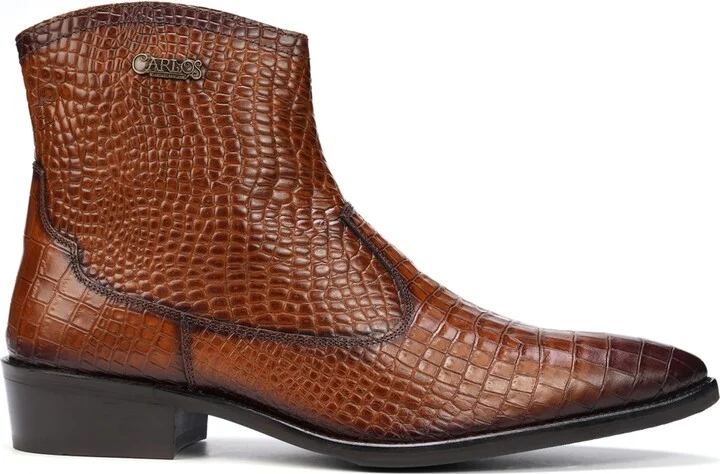 Carlos by Carlos Santana Men's Zappa Cowboy Fashion Boots - Image 10