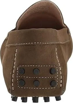 Carlos by Carlos Santana Ritchie Driver Loafer Men's Shoes Olive Calf Nubuck : 8.5 D - Medium, Leather - Image 5