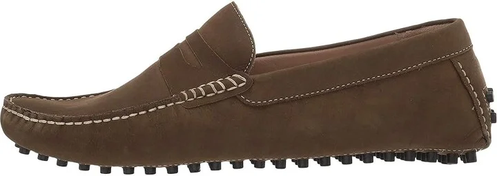 Carlos by Carlos Santana Ritchie Driver Loafer Men's Shoes Olive Calf Nubuck : 8.5 D - Medium, Leather - Image 7