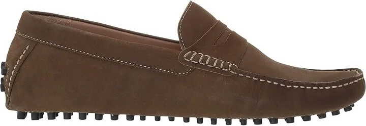 Carlos by Carlos Santana Ritchie Driver Loafer Men's Shoes Olive Calf Nubuck : 8.5 D - Medium, Leather - Image 8