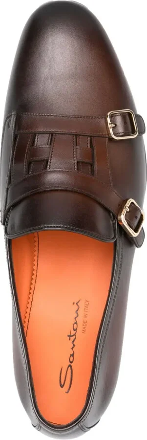 Carlos leather monk shoes - Image 4