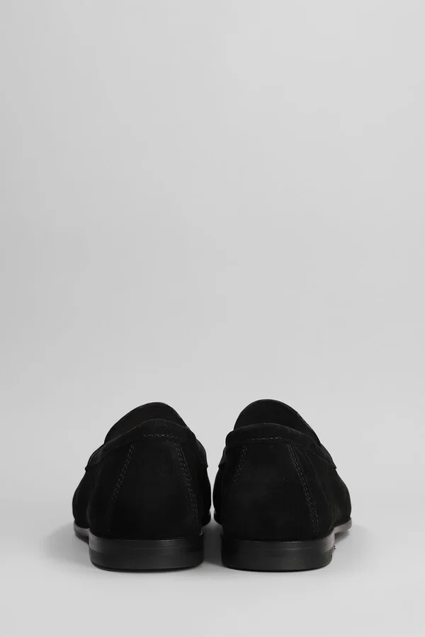 Carlos Loafers In Black Suede - Image 4