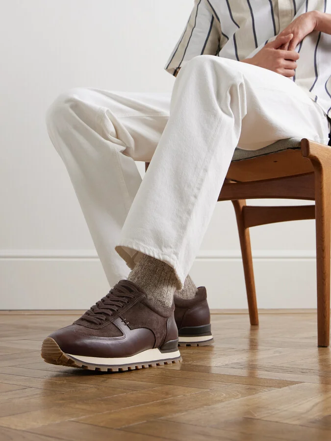 Carlos Suede and Leather Sneakers - Image 2