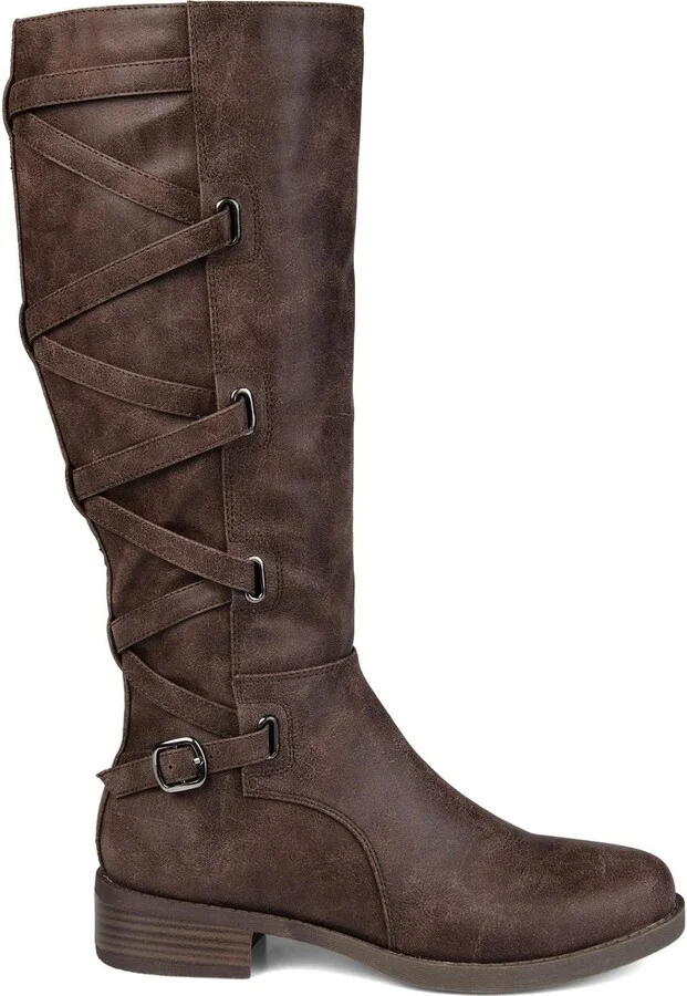 Carly Lace Back Tall Boot - Image 2